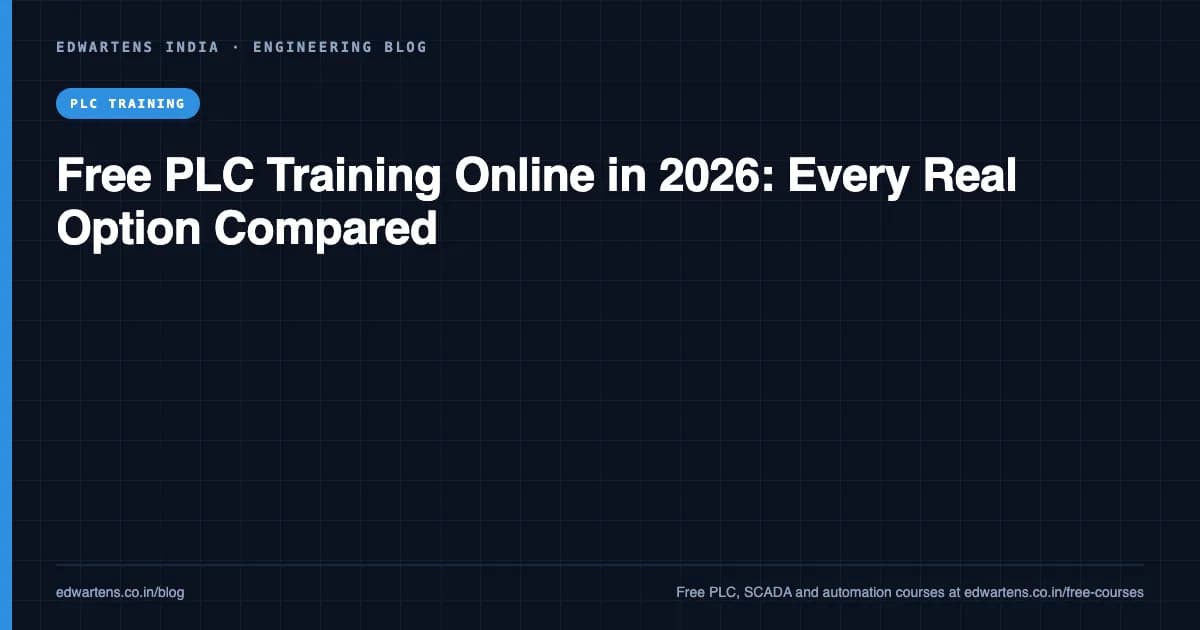 Free PLC Training Online in 2026: Every Real Option Compared