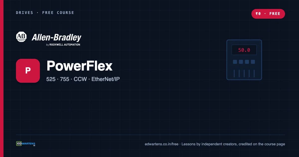 Allen-Bradley PowerFlex Drives course cover