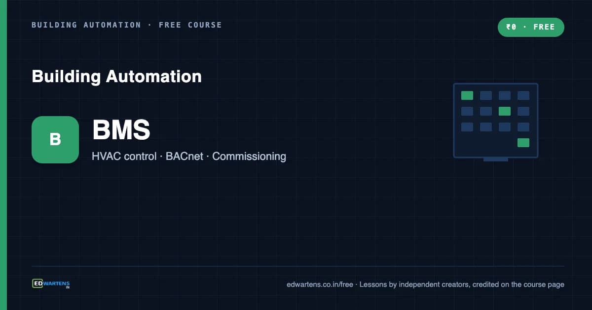 Building Management Systems (BMS): HVAC Control, BACnet and Building Automation course cover