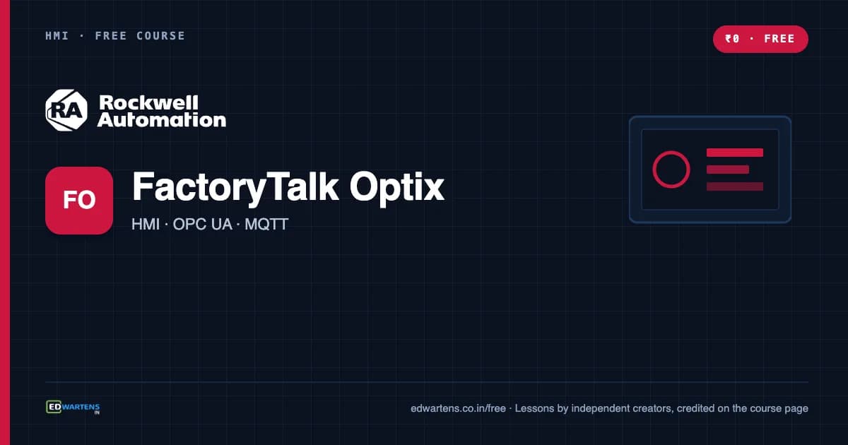 FactoryTalk Optix HMI and Edge course cover