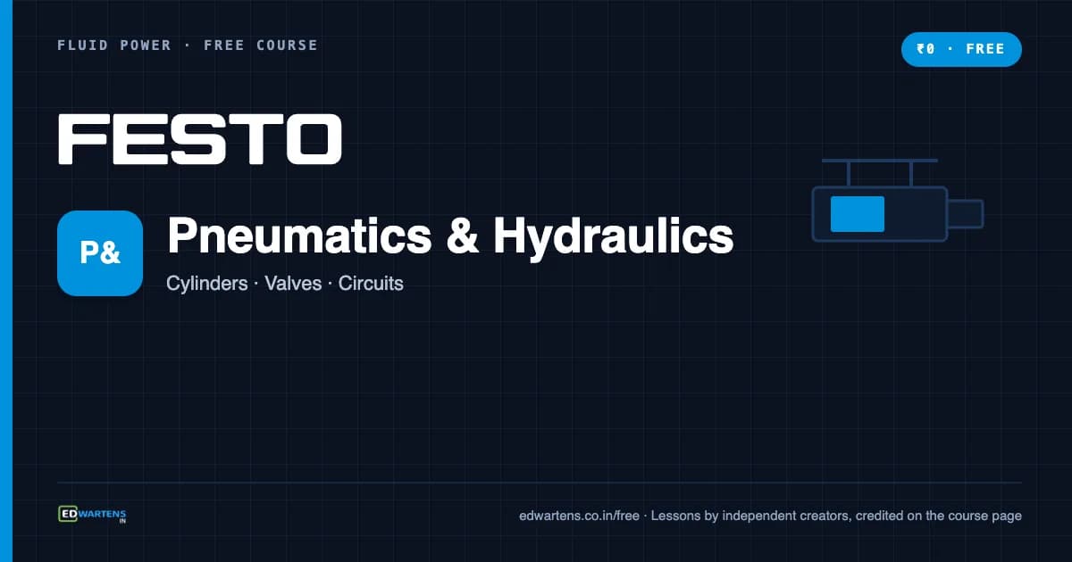 Industrial Pneumatics and Hydraulics course cover