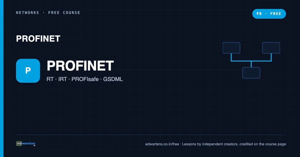 PROFINET and Industrial Ethernet course cover