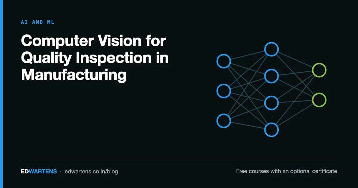 Computer Vision for Quality Inspection in Manufacturing