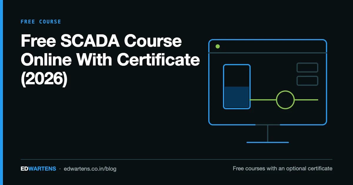 Free SCADA Course Online With Certificate (2026)