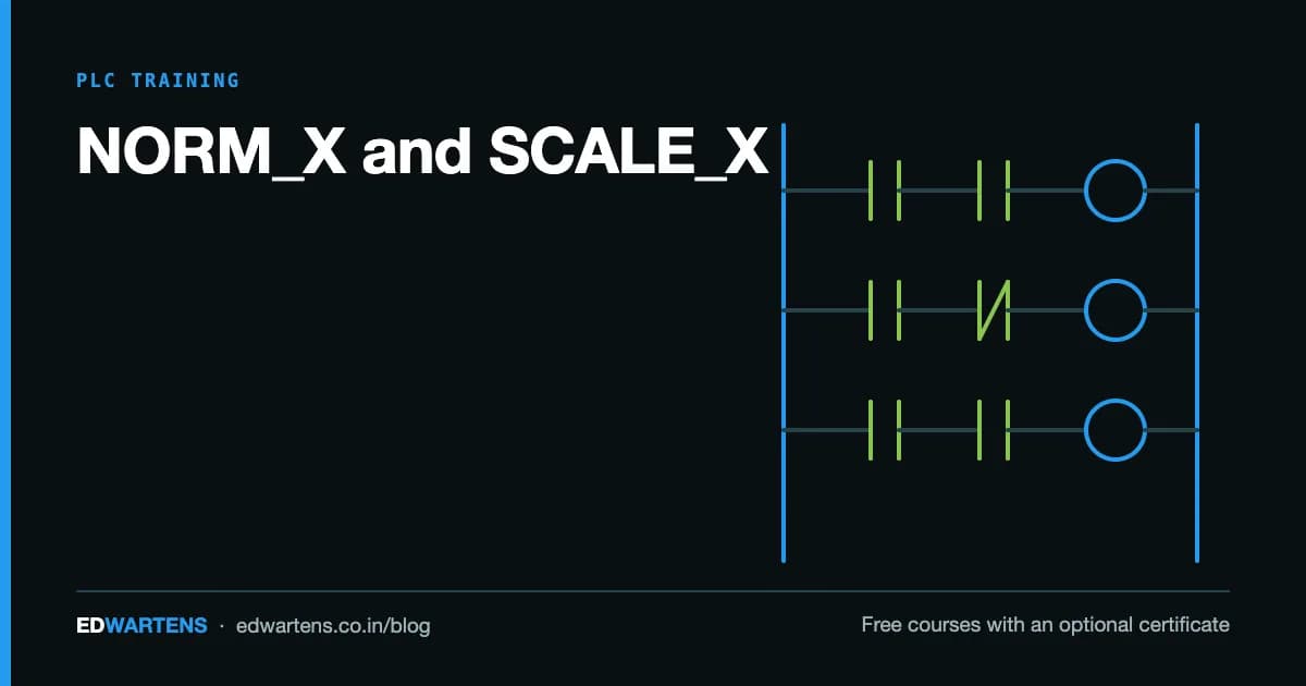 NORM_X and SCALE_X: Analog Scaling in TIA Portal, Explained Properly