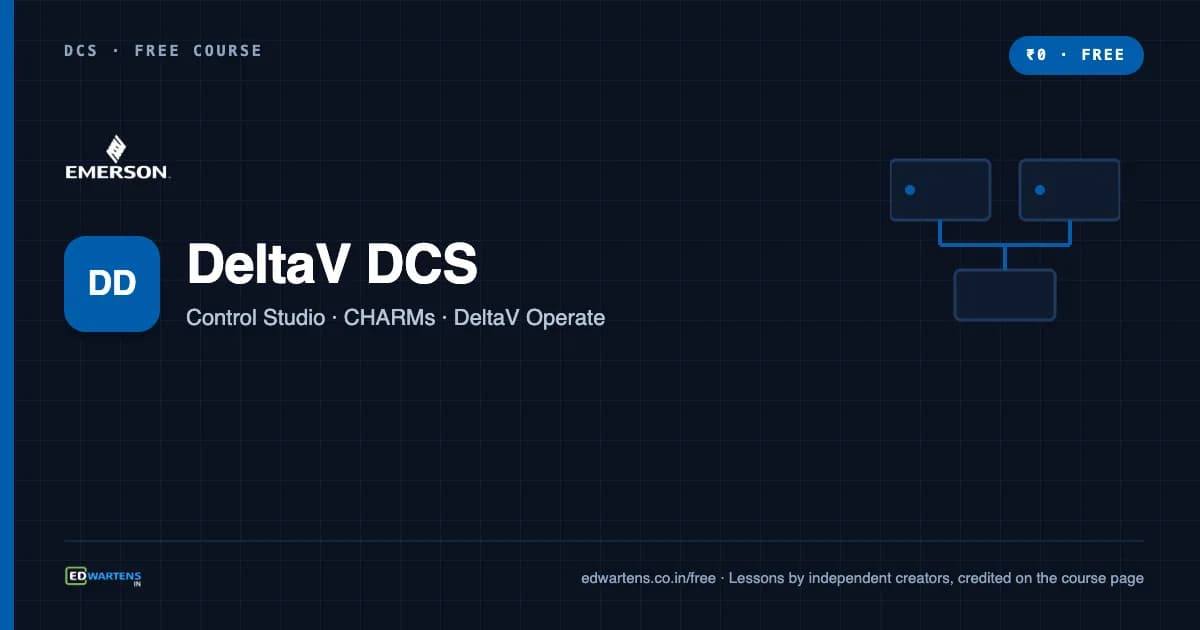 Emerson DeltaV DCS course cover
