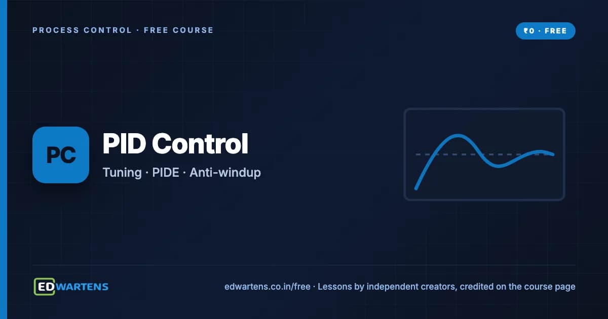 PID Control for PLC Engineers course cover