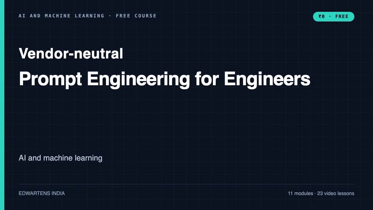 Prompt Engineering for Engineers course cover