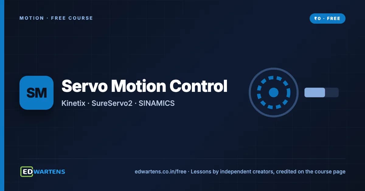 Servo Drives and Motion Control course cover