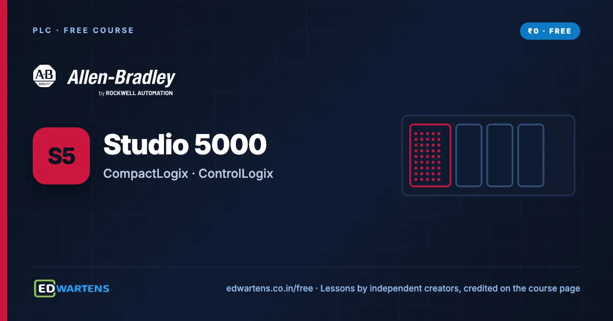 Allen-Bradley Studio 5000 free course cover